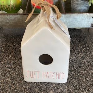 Rae Dunn Just Hatched birdhouse